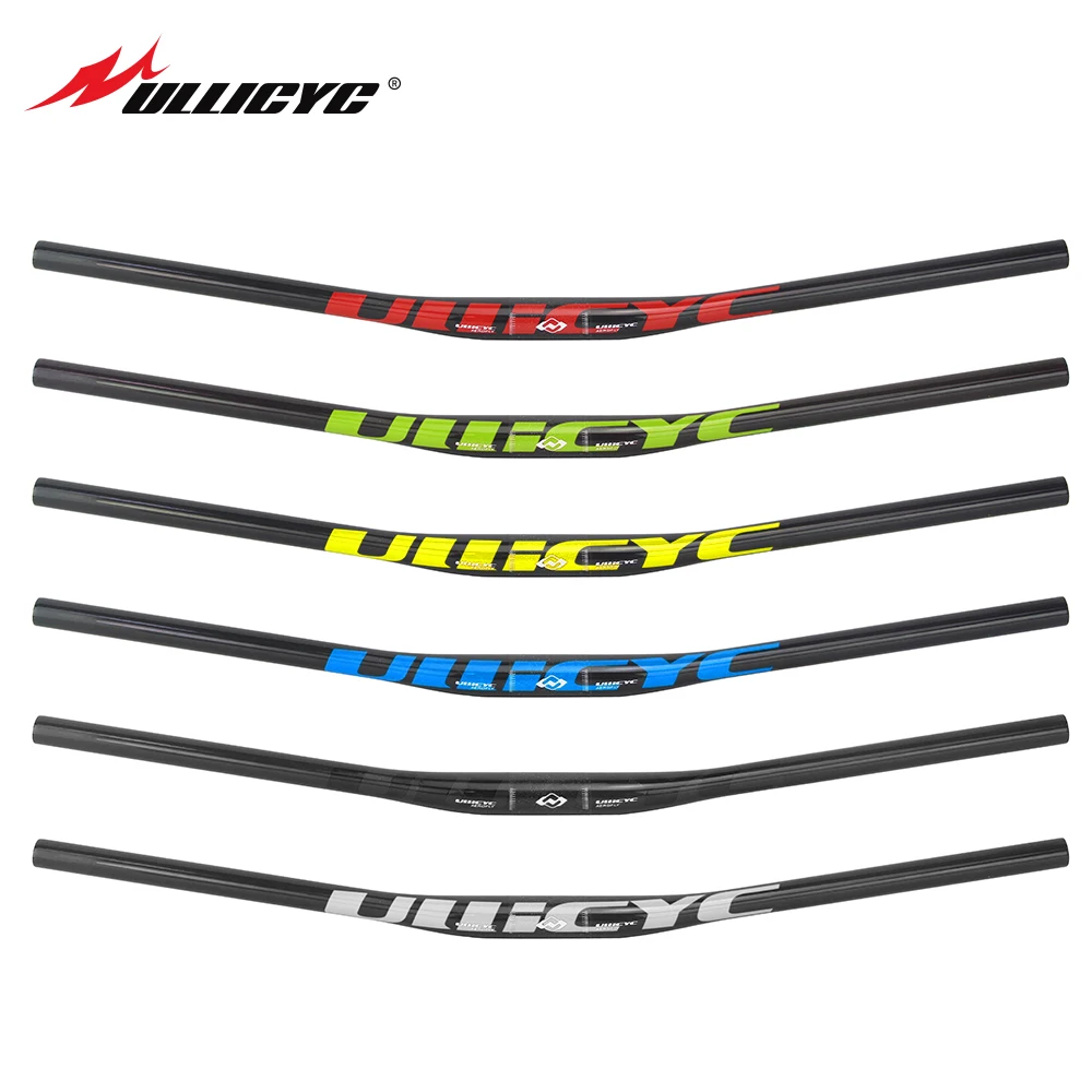 

New Ullicyc 6 COLOR 9Degree UD PROWESS FULL CARBON Bicycle Handlebar MTB XC FLAT 680-740mm
