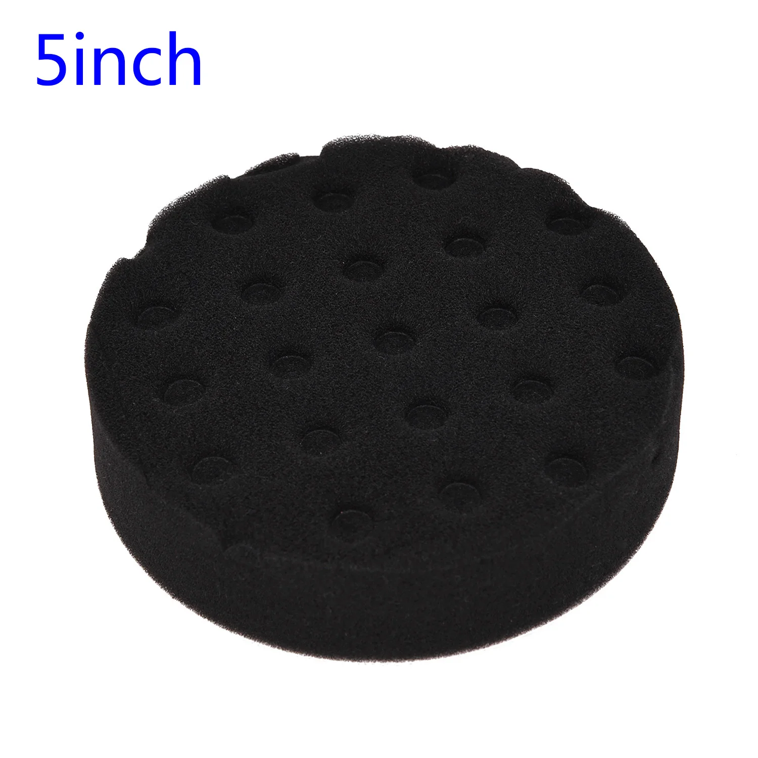 

3/4/5/6/7 Inches Sponge Car Polisher Waxing Pads Buffing Black Foam Finishing Pads For Car Cleaning Tools