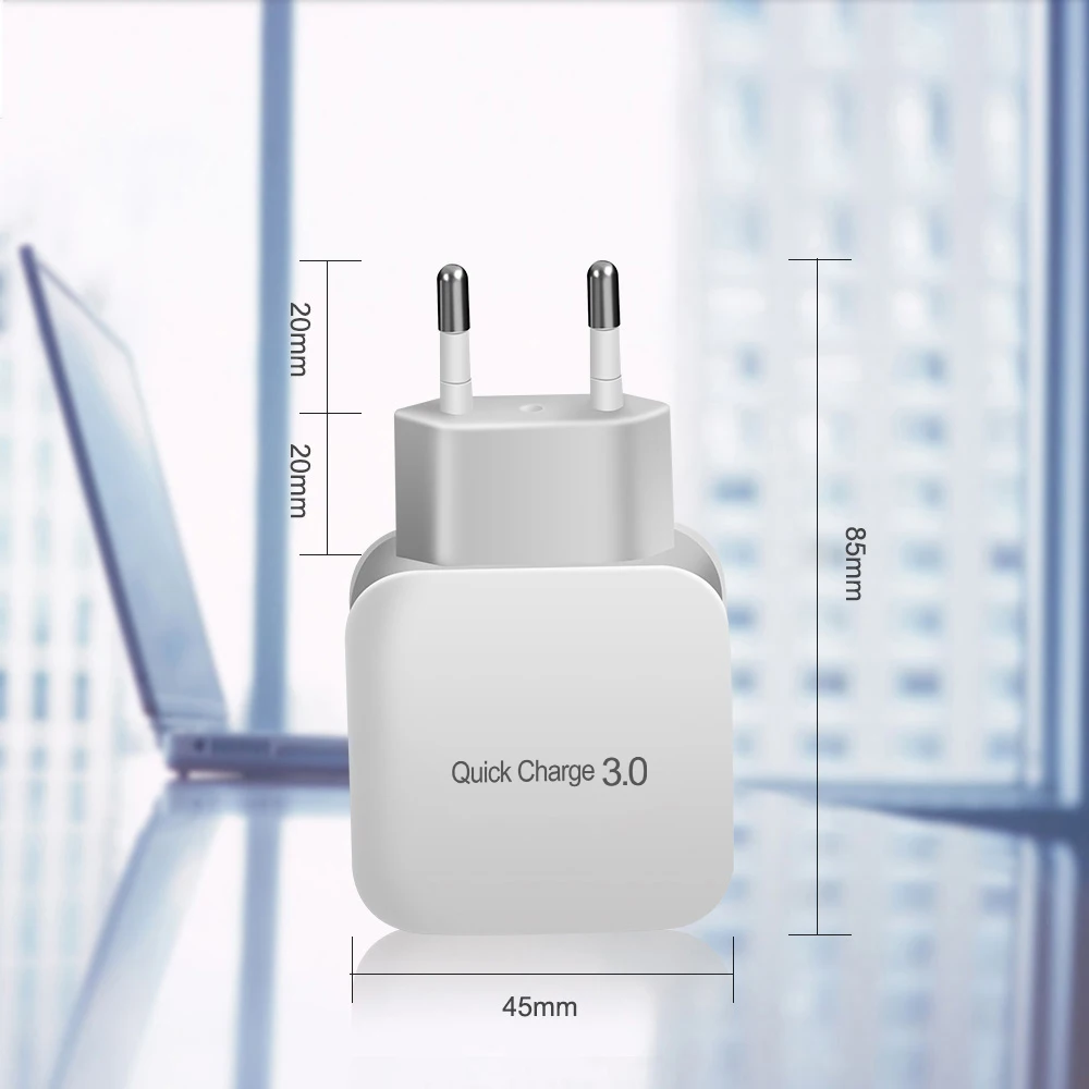 Crauch USB зарядное устройство Quick Charge 3,0 QC 3,0 турбо настенный адаптер быстрой зарядки зарядное устройство для мобильного телефона для iphone X samsung Xiaomi mi9
