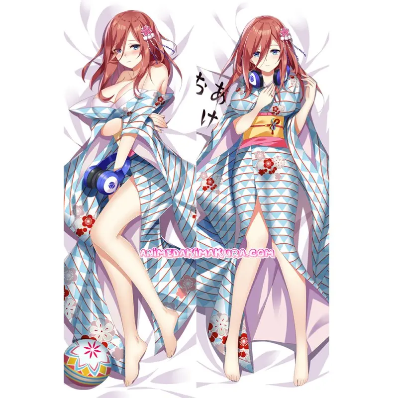 

The Quintessential Quintuplets Dakimakura Nakano Miku Body Pillow Case 16 Pillowcases Gift