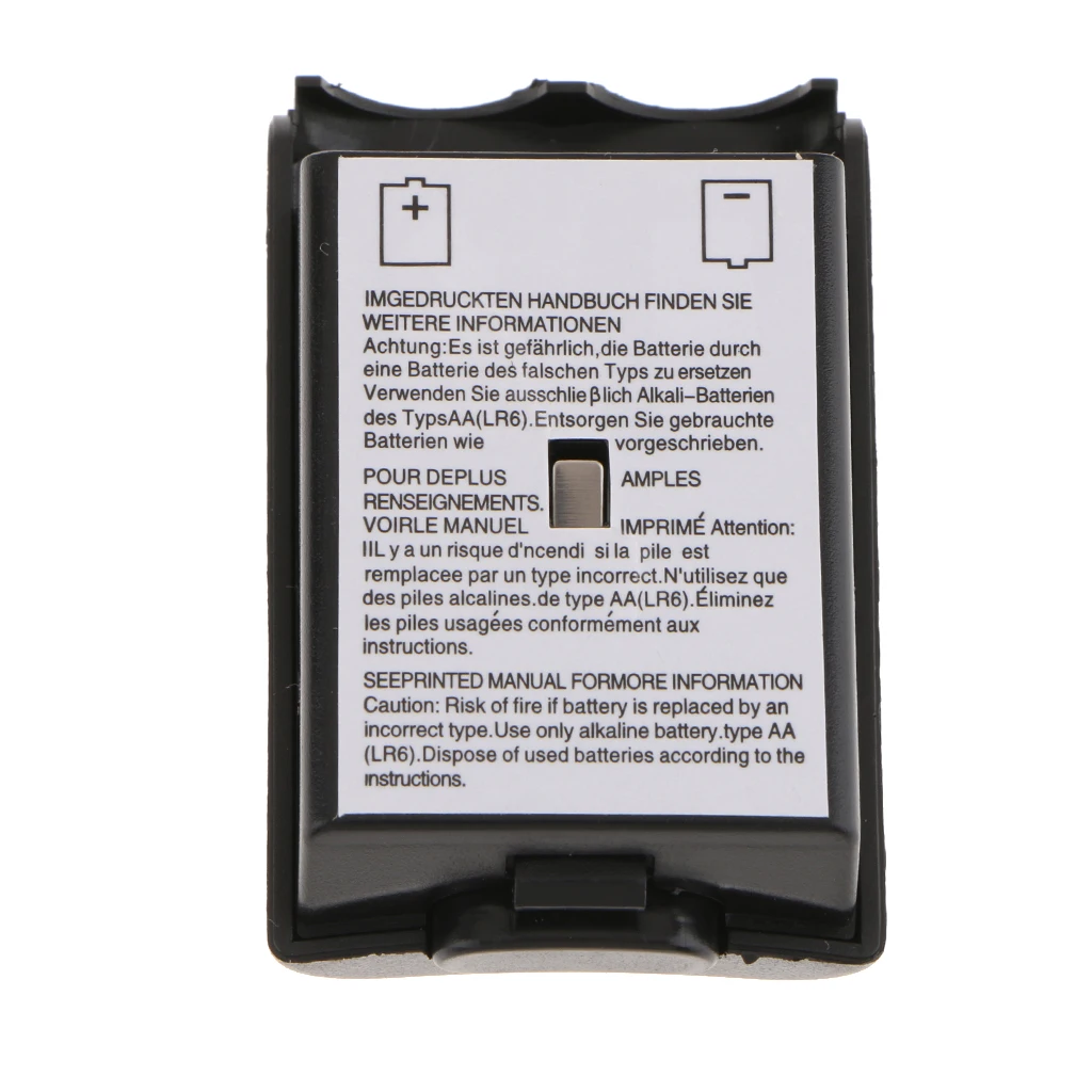 В упаковке 2 облегченных Замена Батарея чехол крышка черный задняя для Microsoft 360