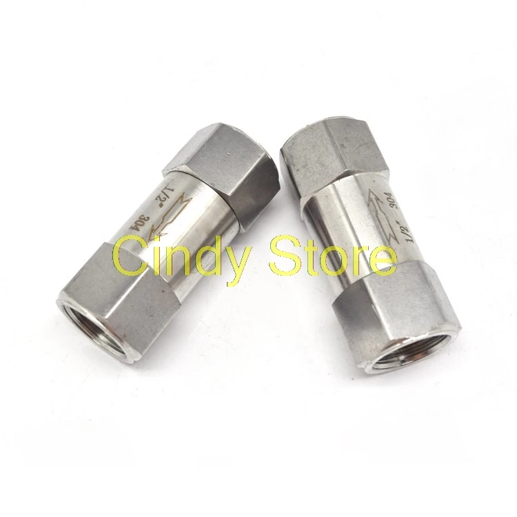 Раздельный обратный клапан из нержавеющей стали 304 или 316 1 шт. односторонний 1/8