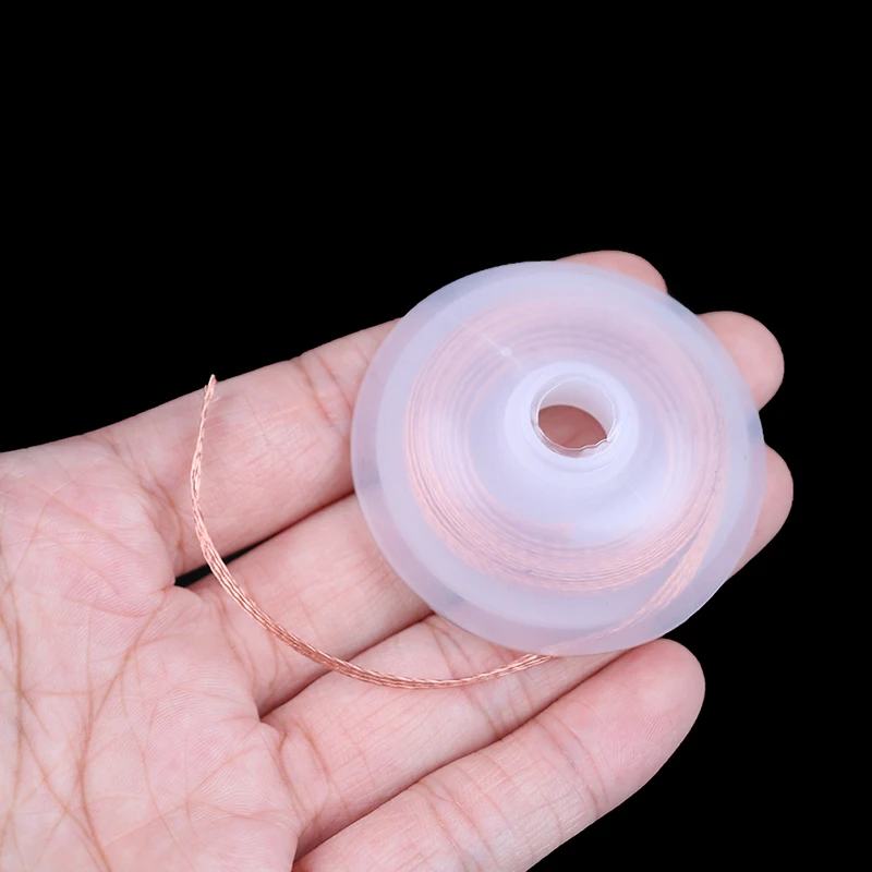 

1pc 1.5m 1.5mm/2mm/2.5mm/3mm Security Desoldering Braid Solder Remover Wick BGA Desoldering Wire