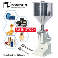 zonesun a03 manual honey filling machine liquid paste the body shop oil cream bottle filler lip gloss nail polish 50 100ml