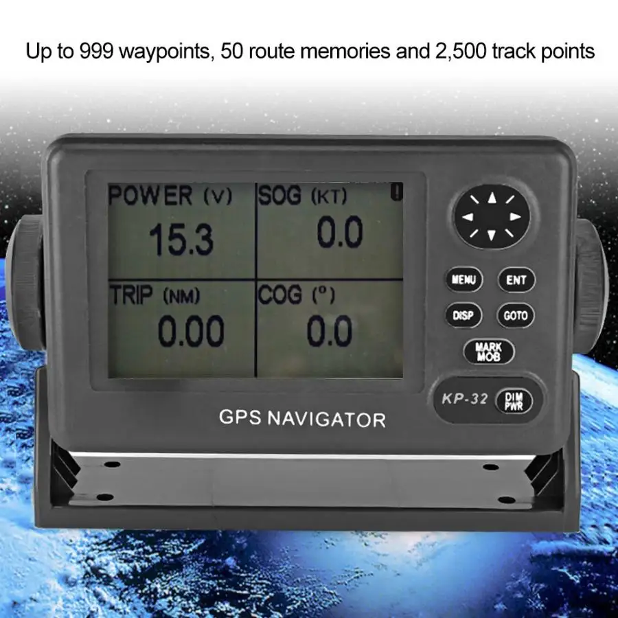 ONWA KP-32 gps/SBAS морской навигатор 4,5 дюймов ЖК-дисплей gps навигационный локатор морской навигатор araba aksesuar