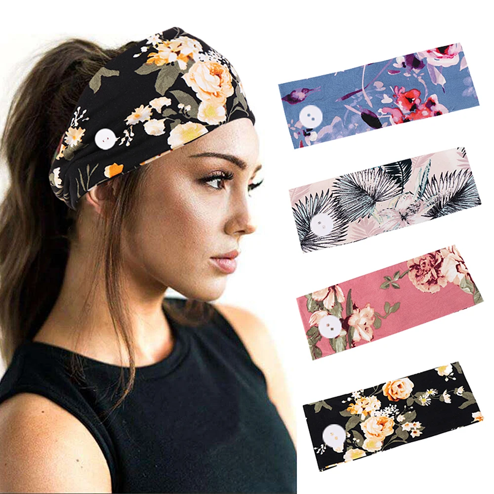 Женские мягкие головные уборы с цветочным принтом уличные модные повседневные