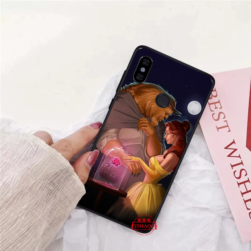 Beauty and the Beast Silicone Soft Case for Redmi 4A 4X 5 Plus 5A 6 Pro 6A 7 7A S2 Go K20 Note Prime 8 |