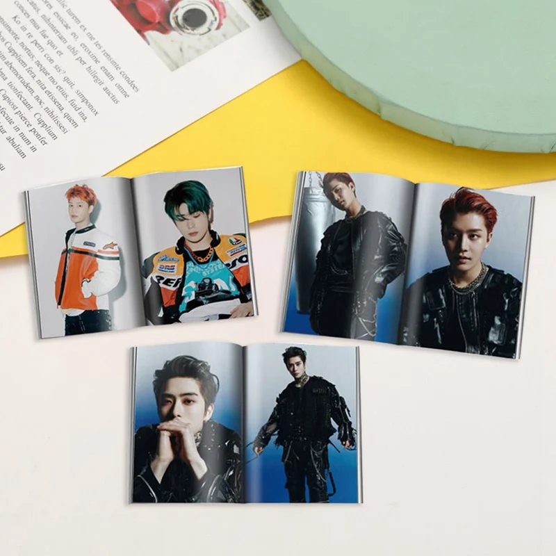 

Kpop NCT127 Photobook Fashion K-pop NCT 127 Mini Photo Album Neo Zone Photo Card Fans Souvenir Fans Gift Collection