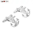 Модные бриллиантовые мужские пуговицы SAVOYSHI, высококачественные бриллиантовые Подарочные ювелирные изделия с бесплатной гравировкой