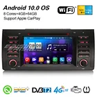 Erisin 8753 Octa-Core Android 10,0 DAB + Navi WiFi CarPlay DVR Bluetooth OBD2 Canbus DSP GPS стерео для BMW 5er E39 X5 E53 M5