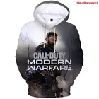 Мужская одежда, искусственная мужская толстовка с надписью Call Of Duty, с принтом в виде современной боевой войны, 3d игровые худи, детский топ PUBG Y2K