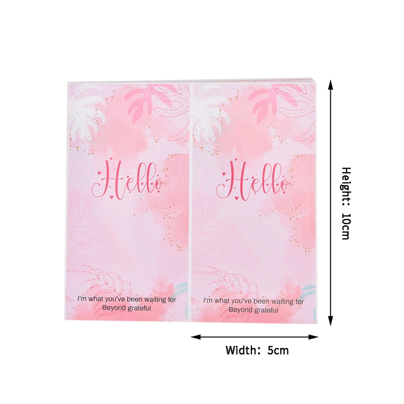50Pcs/Pack &quothello i'm what you've been waiting for&quot Flower Sticker Seal Label for Small Business gift Decor Thank You |