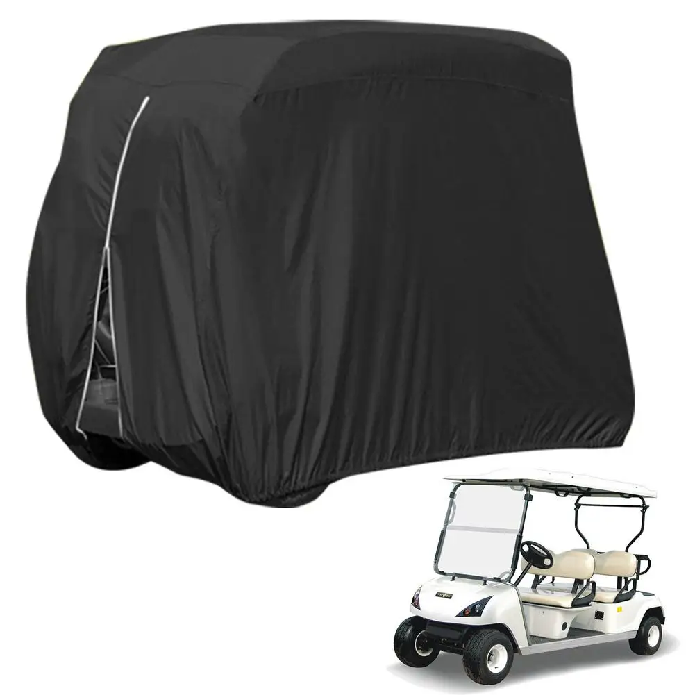 

Nylon Cloth Golf Cart Cover Protect Practical Body Waterproof Outdoor Golf Cart Cover Accessories Dustproof Golf Accessories