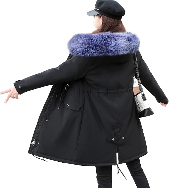 Зимняя куртка для женщин 2021 новейший стиль искусственный мех женские пальто