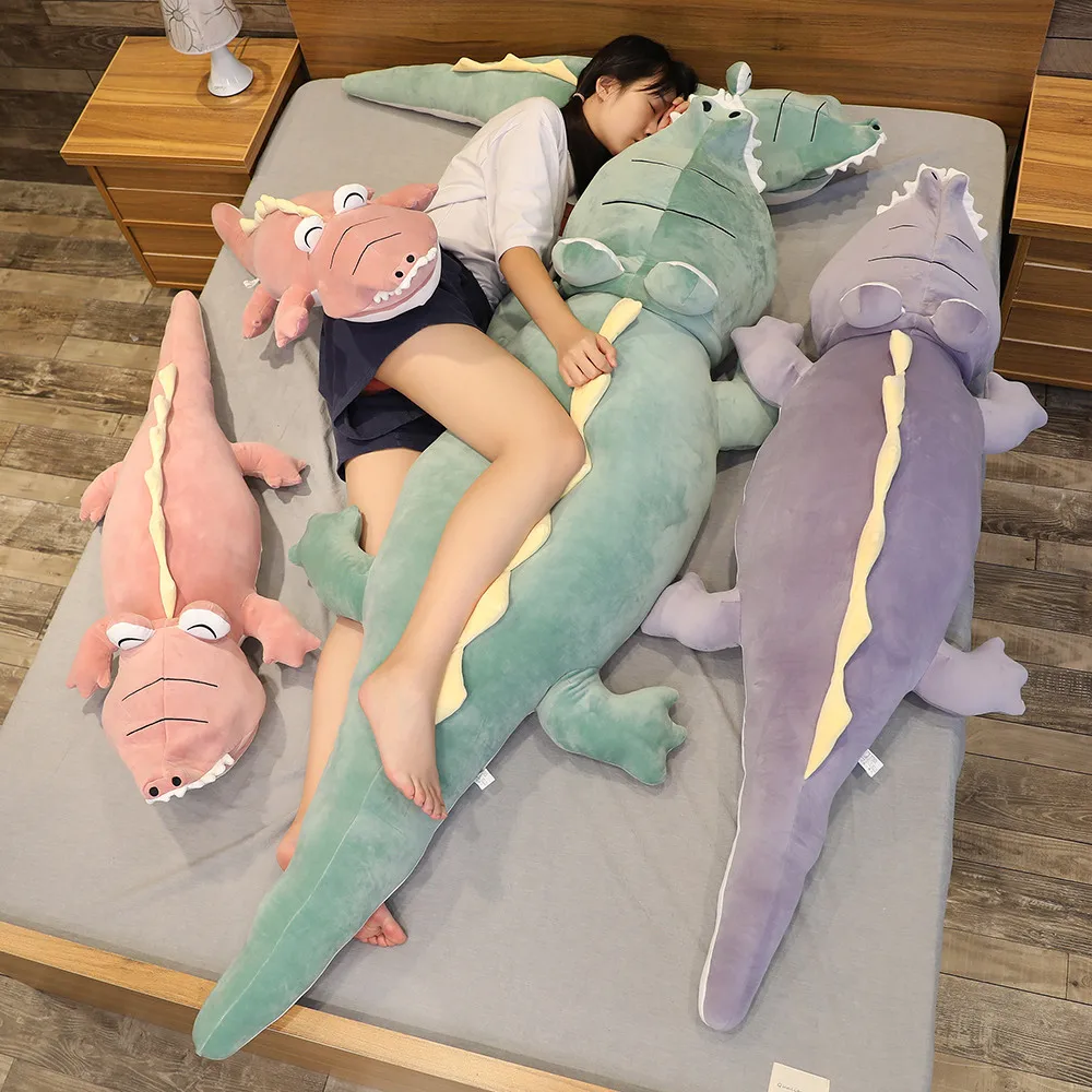 New Dinosaur Crocodile Boyfriend Pillow Soft High Elastic Maternity Cute Cartoon Animal Body Sleep Pillows Funny Gift | Дом и сад