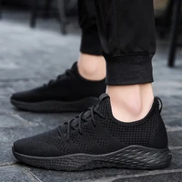 casual sport shoes large size mesh breathable sneakers fashion men cheap comfortable shoes for men red black and white sneakers