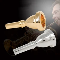 m mbat tuba mouthpiece euphonium large mouth holding copper alloy material silver gold mouthpiece musical instrument accessory