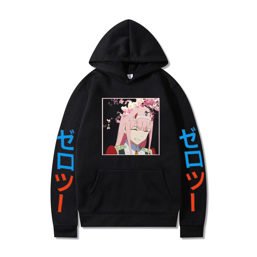 

Zero Two Cosplay Hoodies Darling In The Franxx Anime Sudadera Print Hoodie Harajuku Streetwear Oversized Hoody Sweatshirt Winter