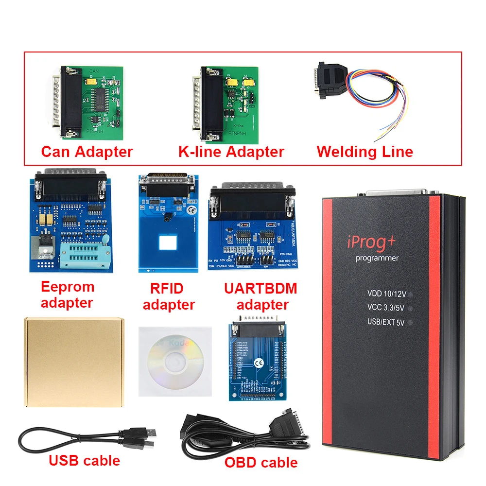 Программатор ключей V87 Iprog с поддержкой IMMO + Pro до 2022 г. замена Carprog/Digiprog/Tango wt Новый