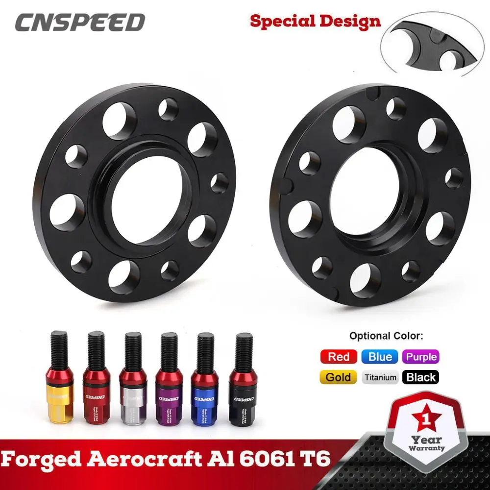 

2PCS 15mm 5x120mm Hubcentric Wheel Spacers 72.56mm CB For BMW Forged 6061 T6 Grade Billet Aluminum