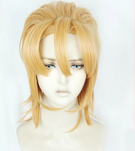 JoJo's Bizarre Adventure: Golden Wind Pannacotta Fugo Cosplay Wig | Facial Hair