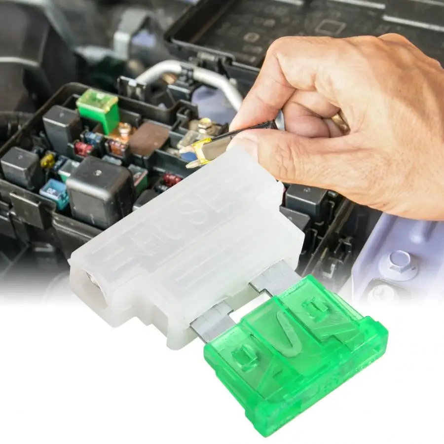 30 комплектов автомобильный держатель предохранителя 12 22AWG 32 в А|Перемычки| |