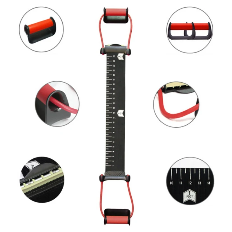 

Fitness Training Resistance Chest Expander Rope With Push Ups Stands Grip Hand Workout Muscle Rubber Elastic Bands