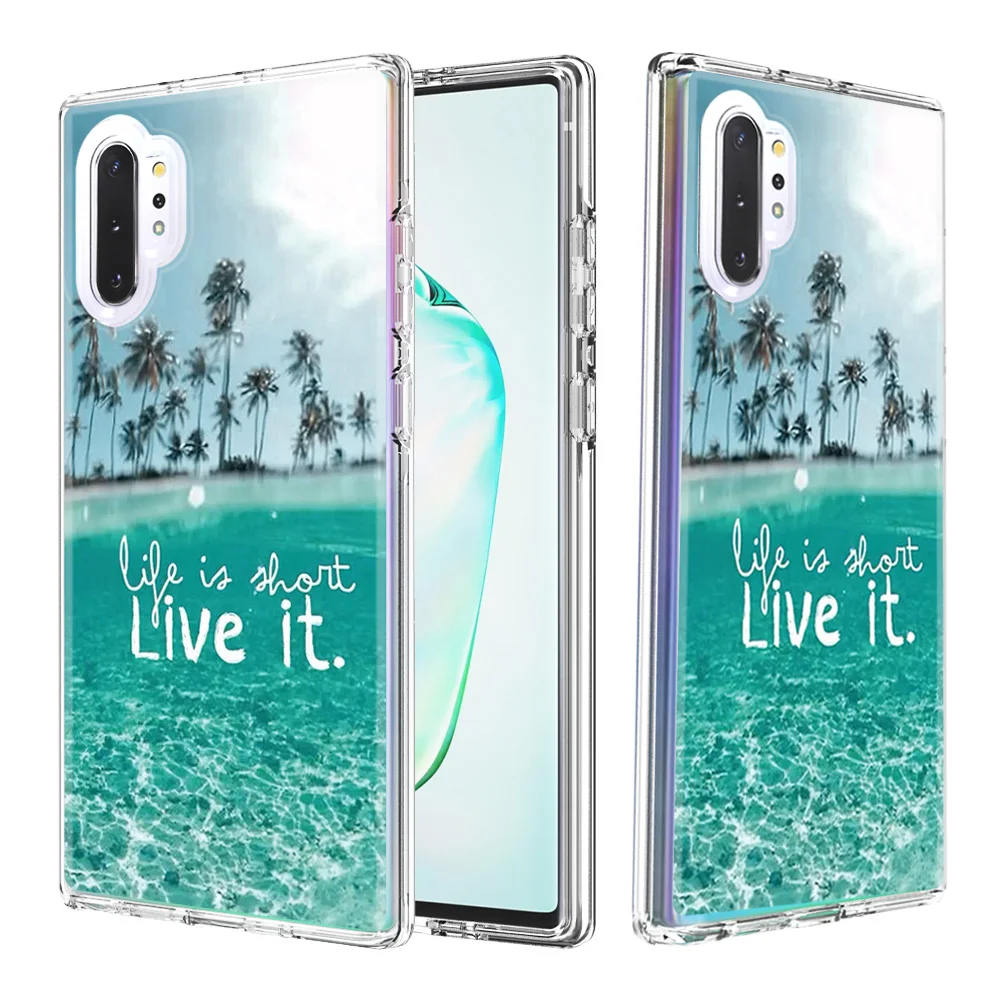 Гибридный чехол из поликарбоната и термополиуретана для samsung Galaxy S10 Plus S10E