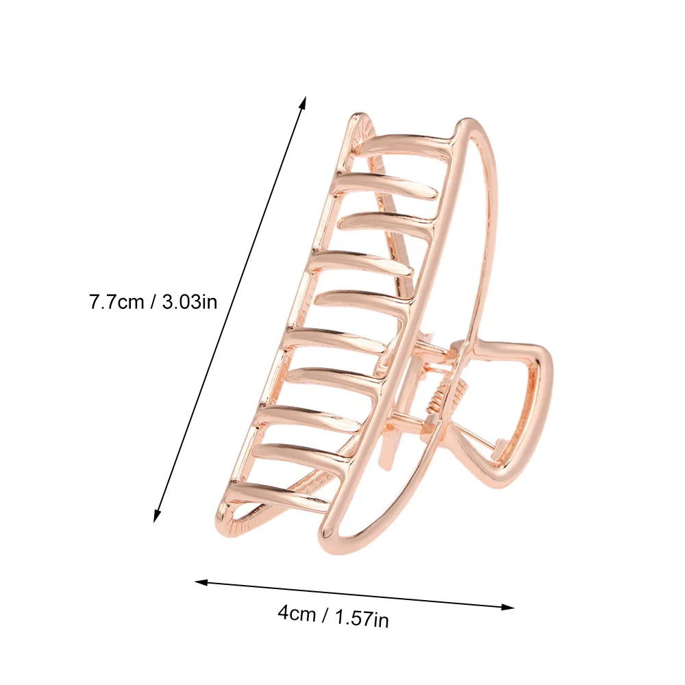 Женские металлические заколки большая заколка для волос Зажимы аксессуары
