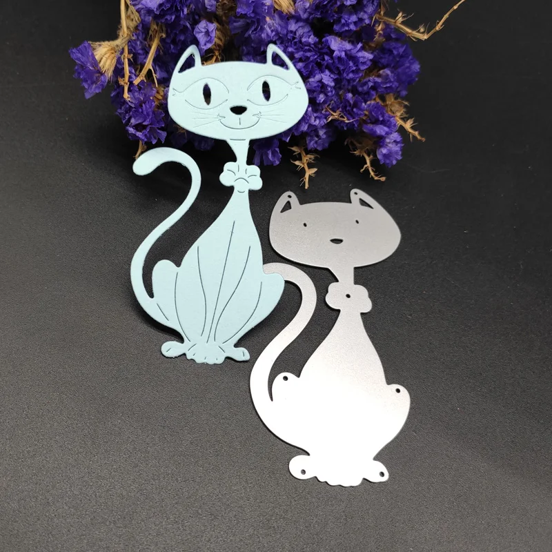 

Cutting Dies New 2022 Cat Frame Scrapbooking Stamps Dies Metal Embossing Stencil Craft Die Cut Paper Photo Album Card Making DIY