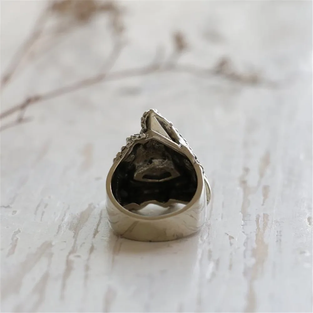 

Punk Style Retro Hip-Hop Rock Eye Of Horus Men's Ring Holiday Gift Jewelry