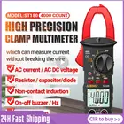 Цифровой мультиметр-зажим ANENG ST180ST181, 4000 отсчетов, Постоянныйпеременный ток, амперметр, тестер напряжения, тестер для автомобильного усилителя, Гц, емкости, бесконтактного напряжения, Ом