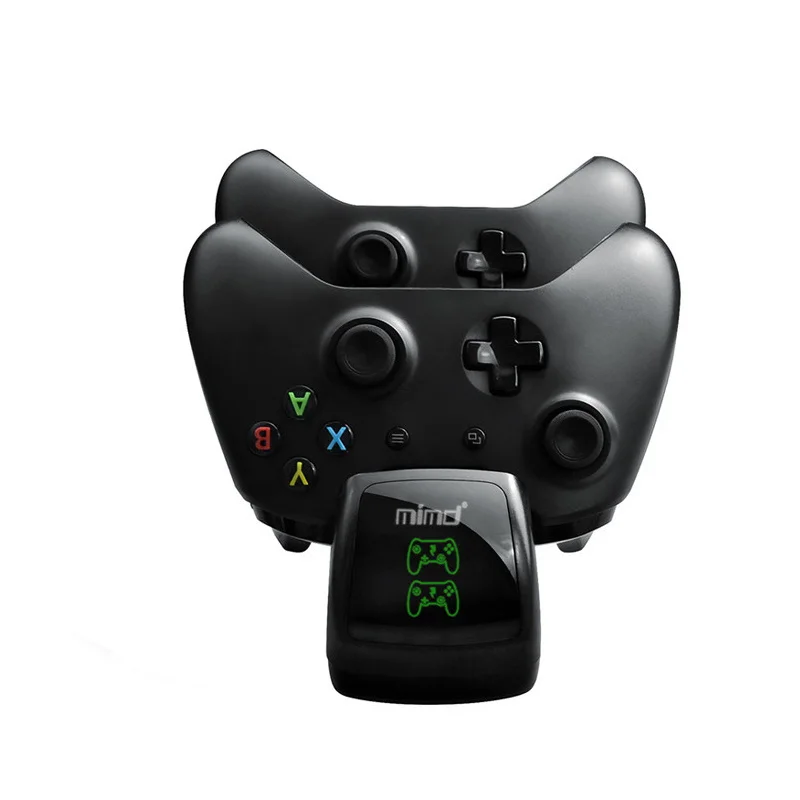 

2 x 1200mAh Rechargeable Battery Pack Dual Controller Battery Charging Dock Kit For XBOX ONE S X Wireless Controller Gamepad