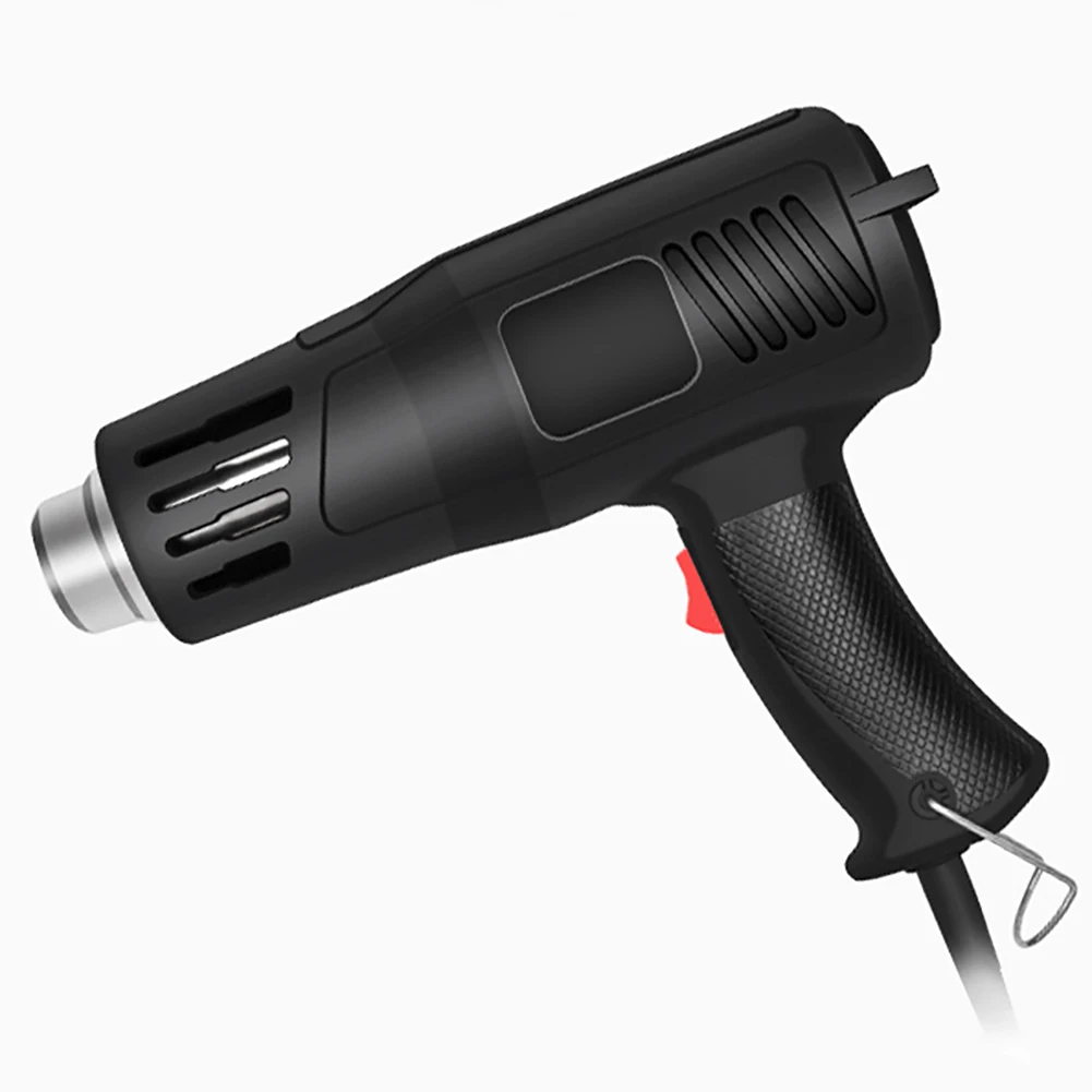 

2000W Heavy Duty Industrial Digital Hot Air 60-600 Work Temperature Adjustable Nozzle Auto Film Bake Dry Remove Paint Thaw Food