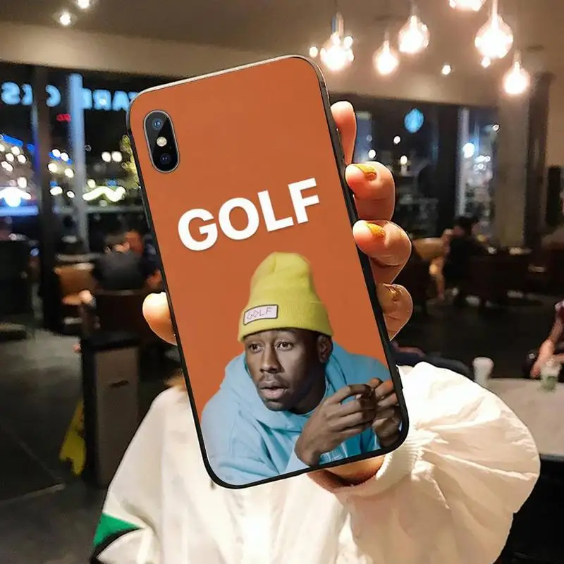 

Rapper tyler the creator GOLF bees Phone Case for iPhone 11 12 pro MINI XS MAX 8 7 6 6S Plus X 5S SE 2020 XR