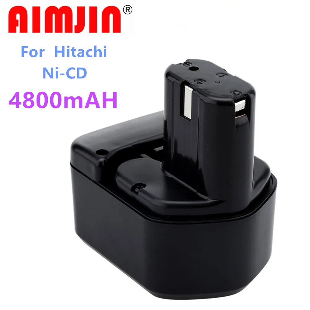 Перезаряжаемая батарея Hitachi EB1214S DS12DVF3 12V 4.8Ah Ni-CD для беспроводного сверла