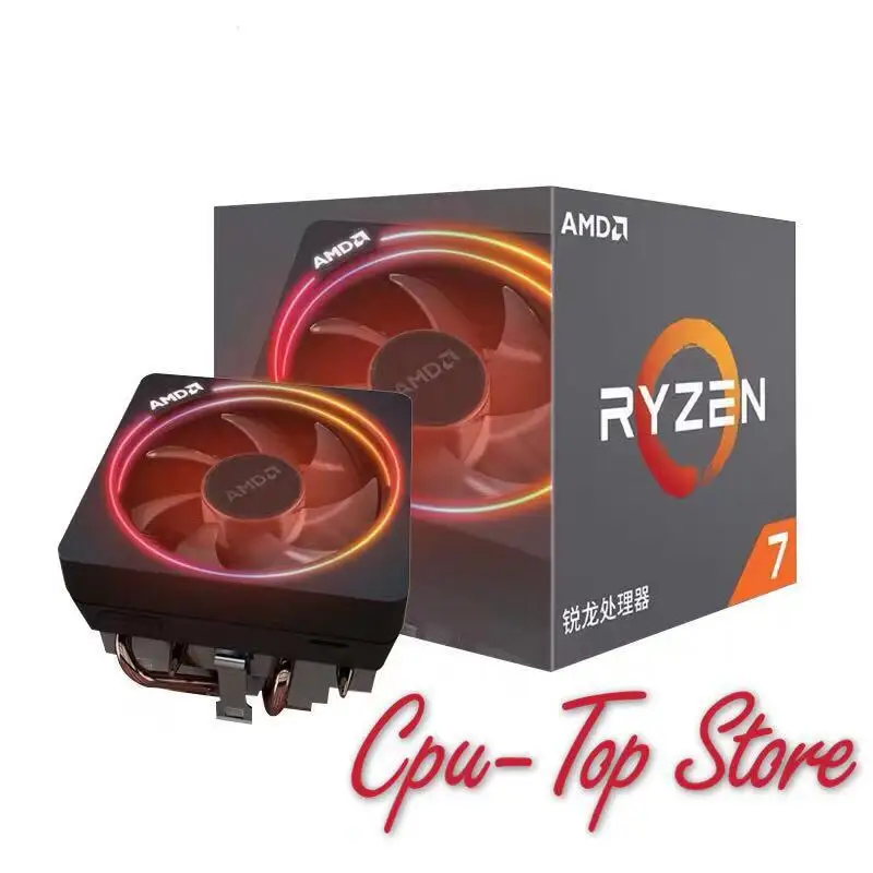 Новый процессор amd ryzen 7 2700X 3 ГГц Восьмиядерный шестнадцать нитей 105 Вт TDP разъем AM4