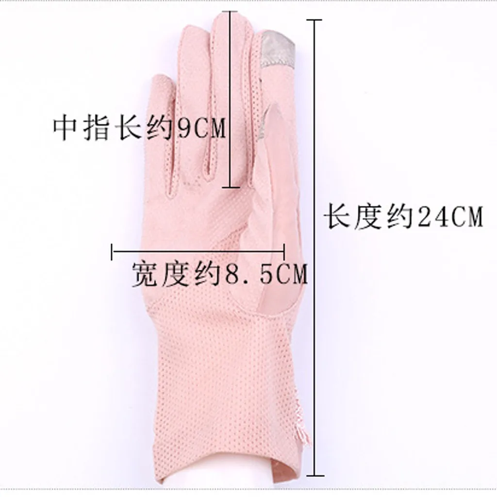 

Reusable Lace Perspective Household Gloves Outdoor Uv-proof Riding Screen Show Party Household Mesh Breathable Long Gloves