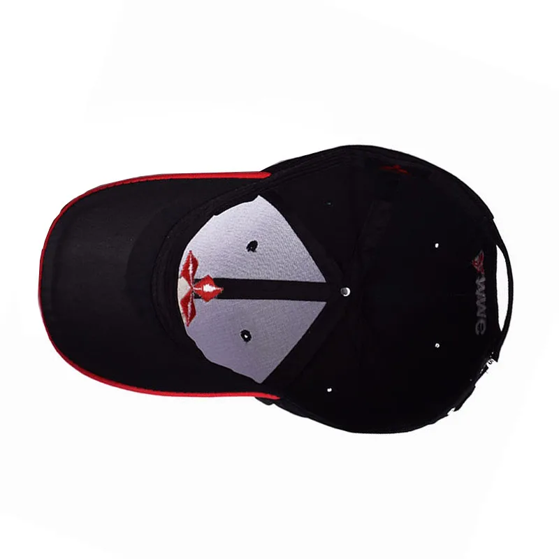 

Wholesale 3D Mitsubishi Hat Cap Car logo MOTO GP Racing F1 Baseball Cap Hat Adjustable Casual Trucket Hat