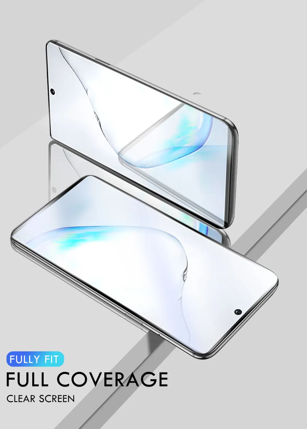 Передняя+ задняя защитная пленка для samsung Note 10 гелевая 3D Защитная пленка для экрана Galaxy Note 10 Plus 10+ 5G TPU Гидрогелевая пленка