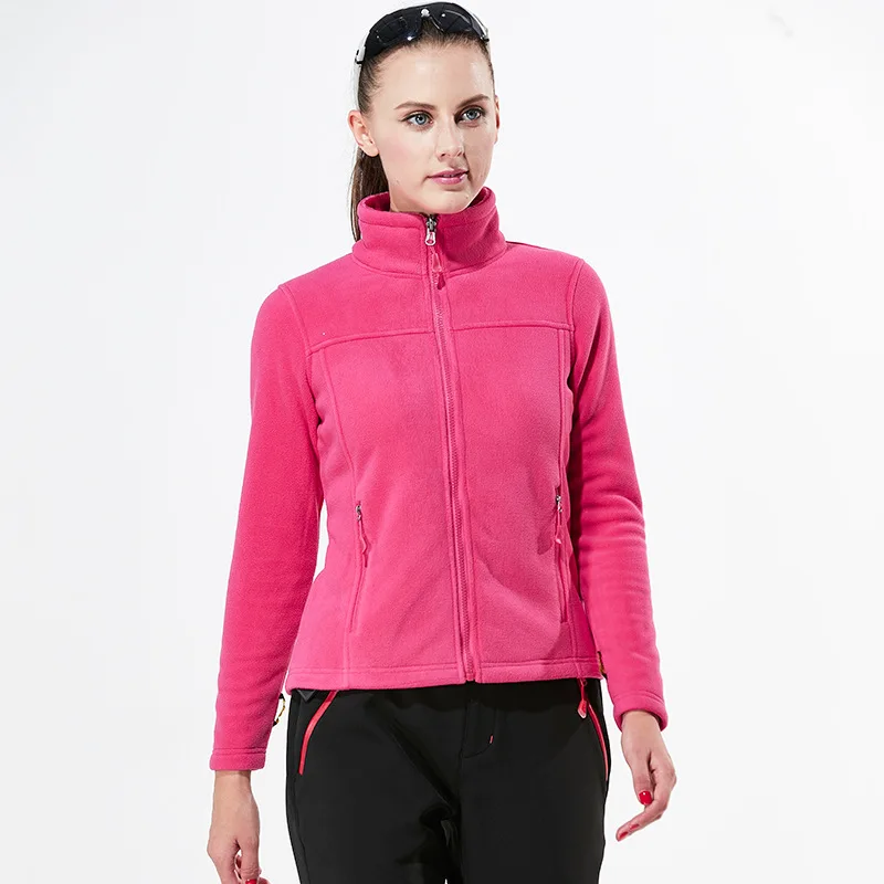 Осенне-зимняя флисовая женская бархатная теплая толстовка уличная одежда куртка