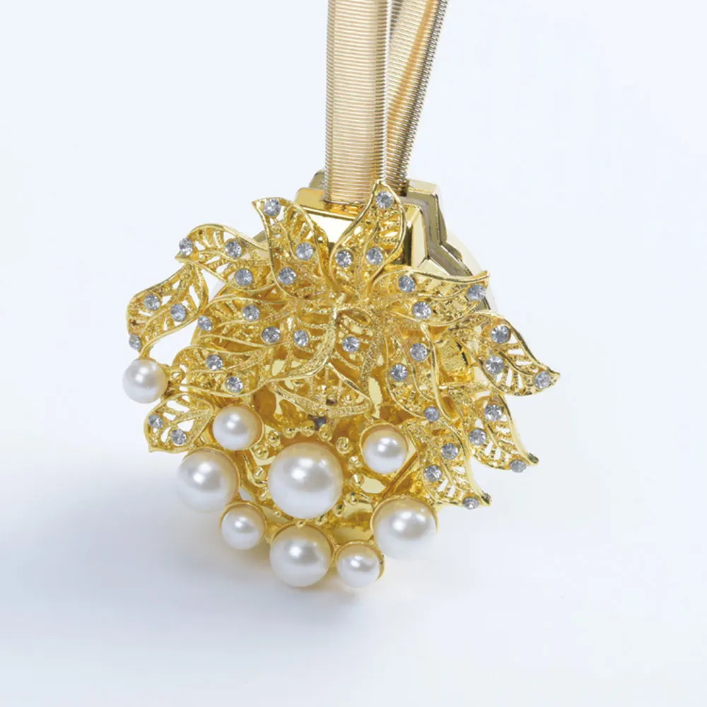 2 шт. магнитные пряжки для штор цветок занавеска держатель без пробивки крепление