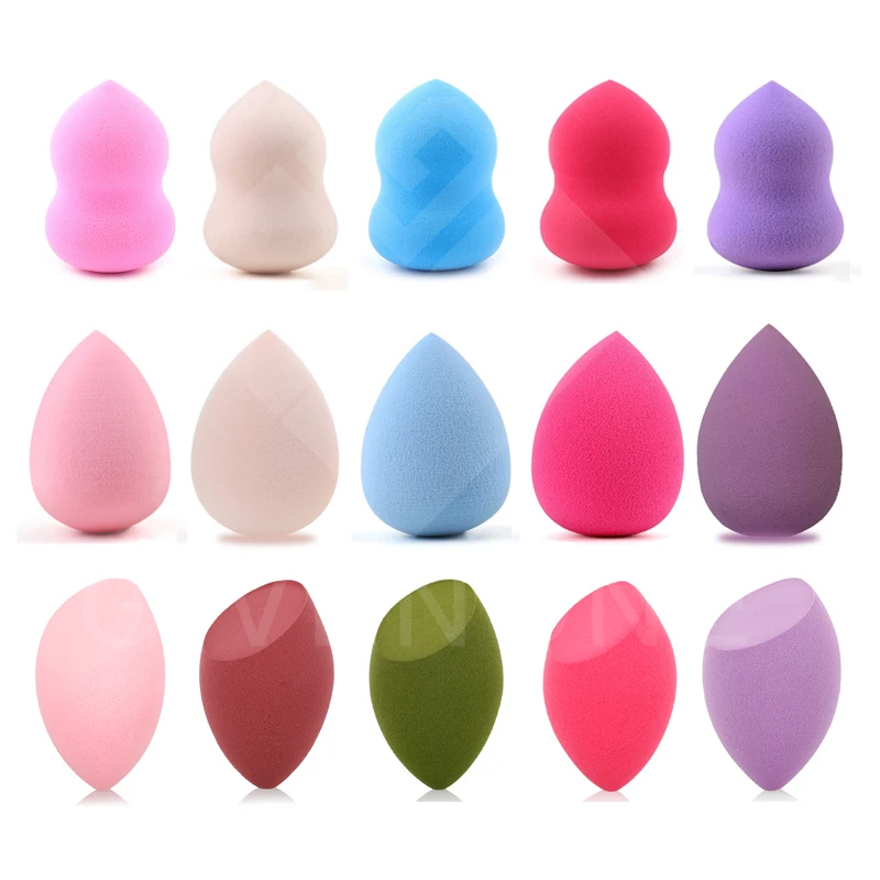 

Makeup Sponge Wholesale 20/50P Cosmetic Puff Cut Shape Foundation Water Drop Bevel Makeup Puff Gourd Shape Make Up Blender Tool