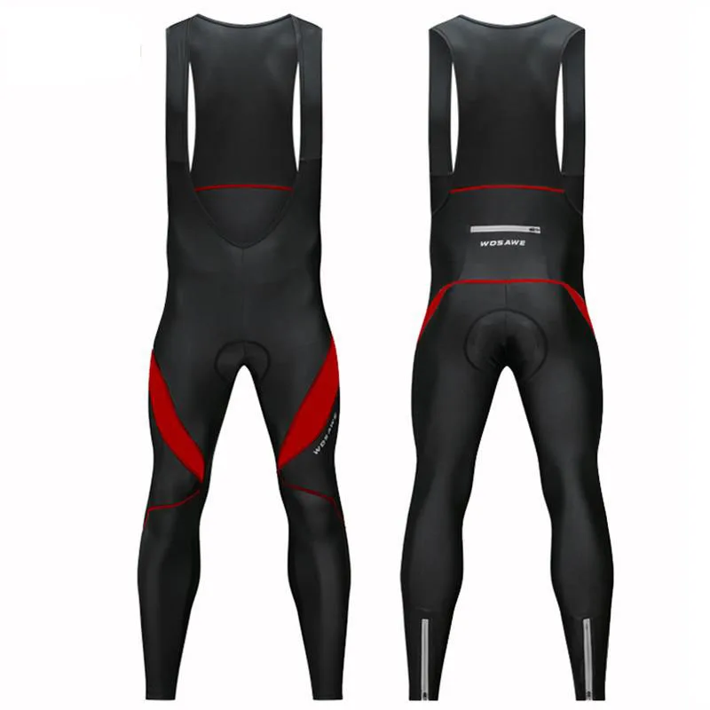 

Newest Classic Winter Thermal Feece Training Cycling Bib Pants Fat Lock With High Density Pad Bicycle Cycle Long Tight