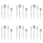 Набор столовых приборов Western из нержавеющей стали, 24 шт.компл.