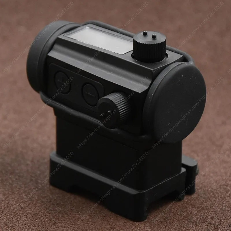 Тактический прицел на солнечной батарее 1x с красной точкой QD 20 мм основанием для