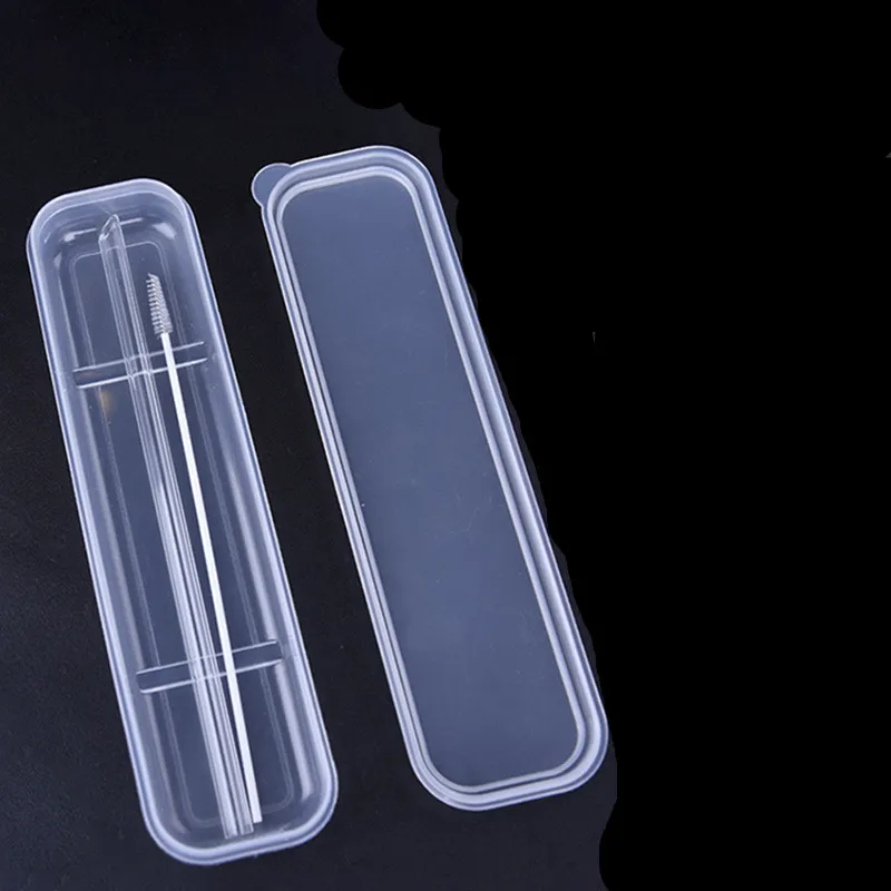 20 см Длина пузырь Чай питьевой соломы коробка для хранения Бар Acessorry Боба