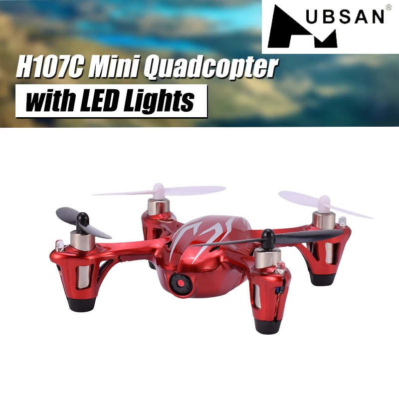 

Hubsan H107C X4 720P HD Camera 2.4G 4CH RC Quadcopter Helicopter Drone RTF with LED Lights Remote Control Toys RED mode 1 Mode 2