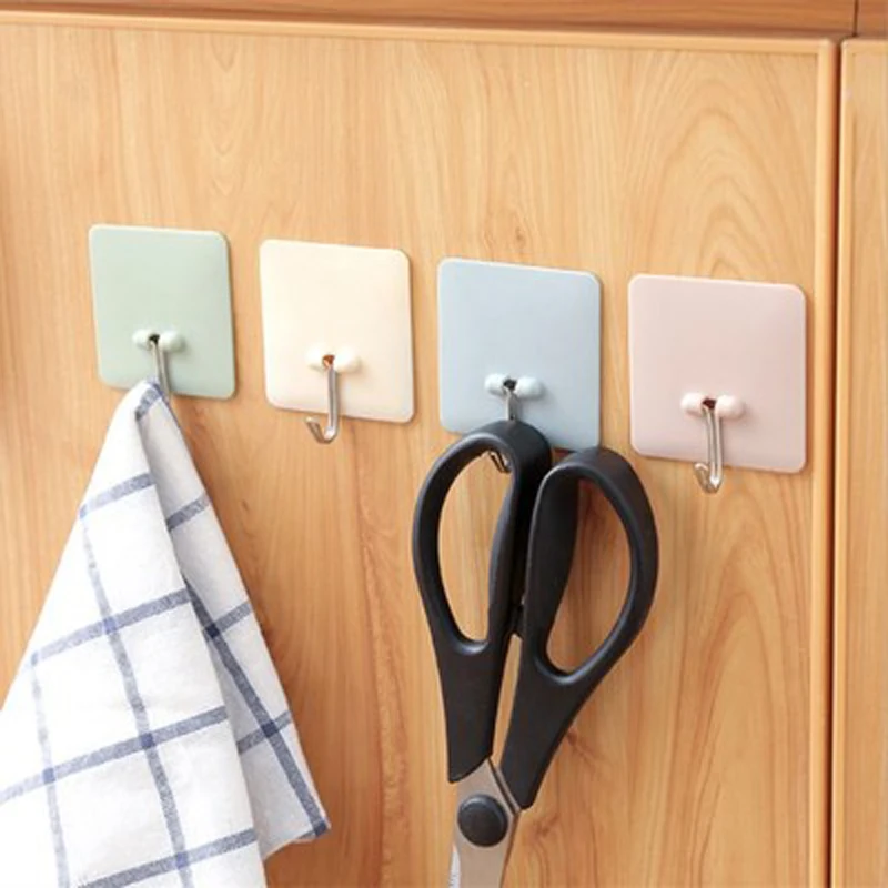 Ванная комната пластиковые настенные крепления полотенца вешалка для одежды