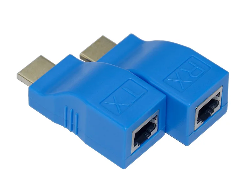 Мини 4K * 2K HDMI-совместимый удлинитель передатчик TX/RX HDMI V1.4 HD 1080P более Cat5e CAT6